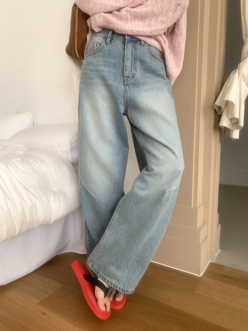 TRUE韓國東大門代購女士新品26春夏推薦時尚人氣熱賣牛仔褲TRUE牛仔褲