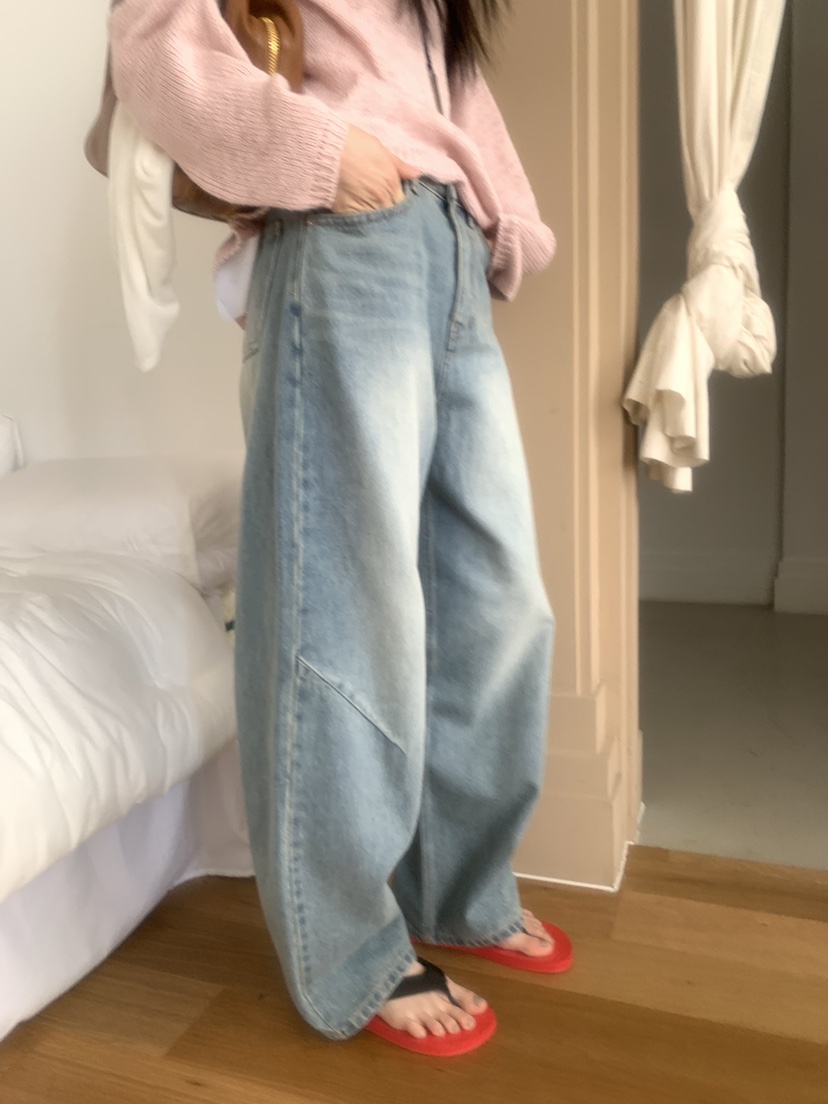 TRUE韓國東大門代購女士新品26春夏推薦時尚人氣熱賣牛仔褲TRUE牛仔褲