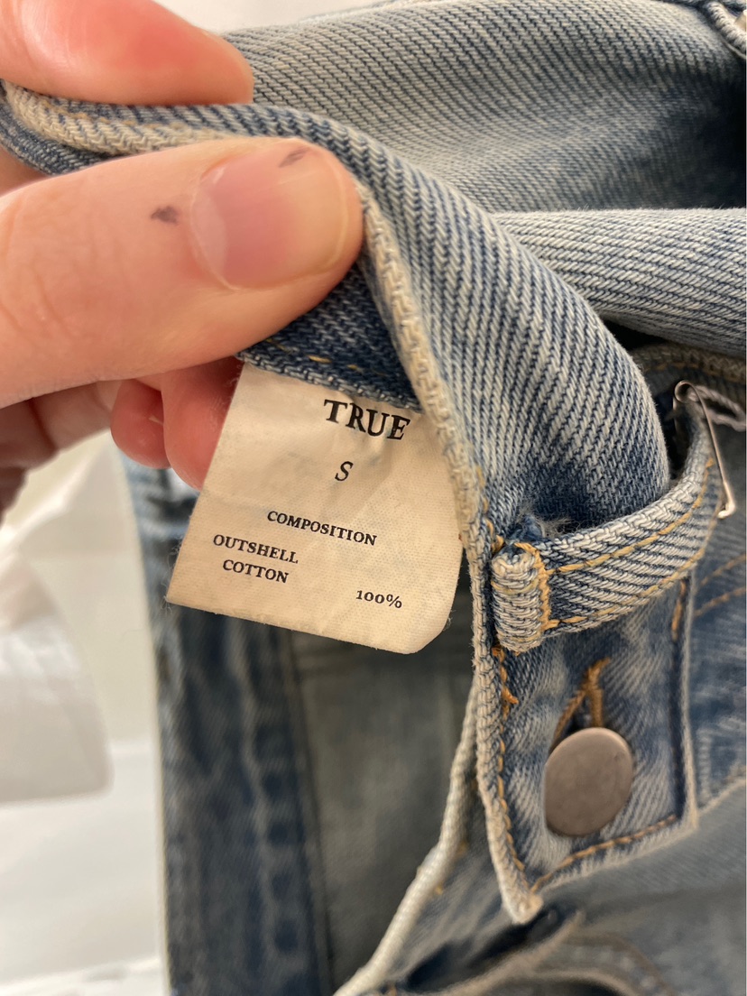 TRUE韓國東大門代購女士新品26春夏推薦時尚人氣熱賣牛仔褲TRUE牛仔褲