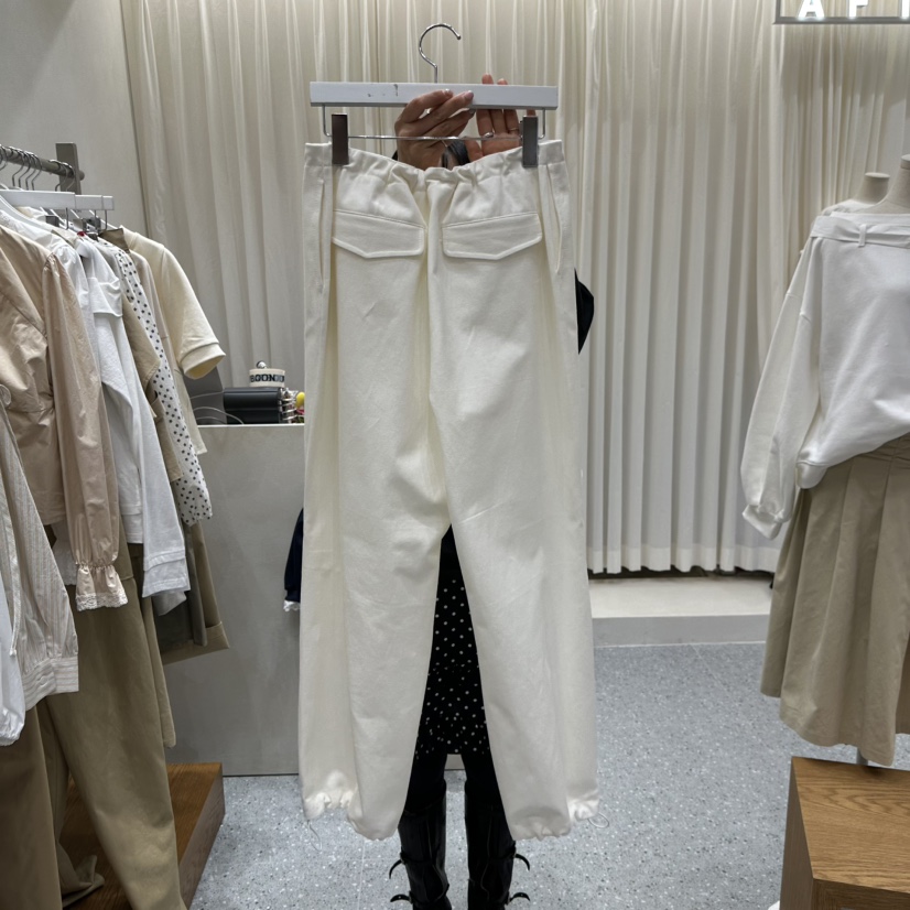 AFTERNOON韓國直郵女裝新品時尚職業推薦熱賣休閑26春夏休閑褲AFTERNOON休閑褲