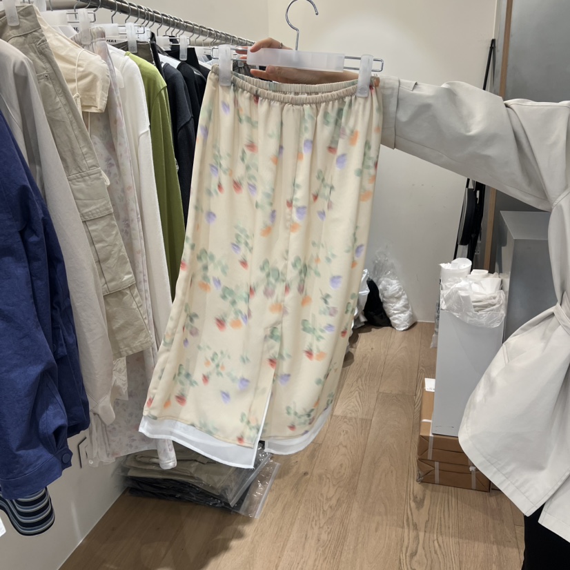 MEET ME韓國直郵實拍女士新品時尚推薦熱賣半身裙中短裙MEET ME半身裙/中短裙