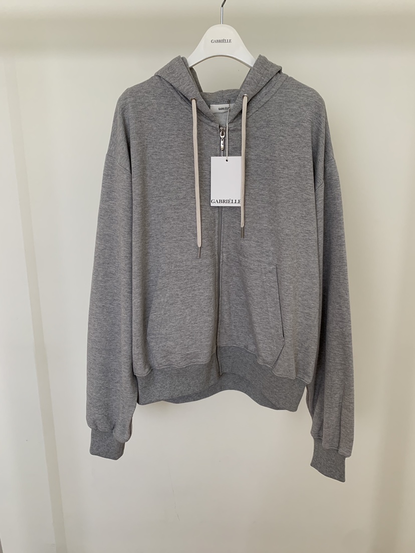 GABRIELLE韓國代購女裝新款推薦26春夏職業時尚休閑夾克拉鏈GABRIELLE夾克圖色2