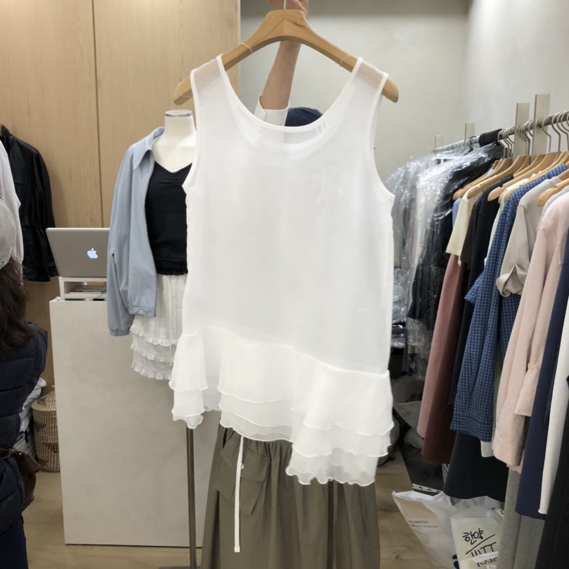 VILLABUTTON韓國東大門直郵女士新品推薦職業熱賣連衣裙雪紡VILLABUTTON連衣裙