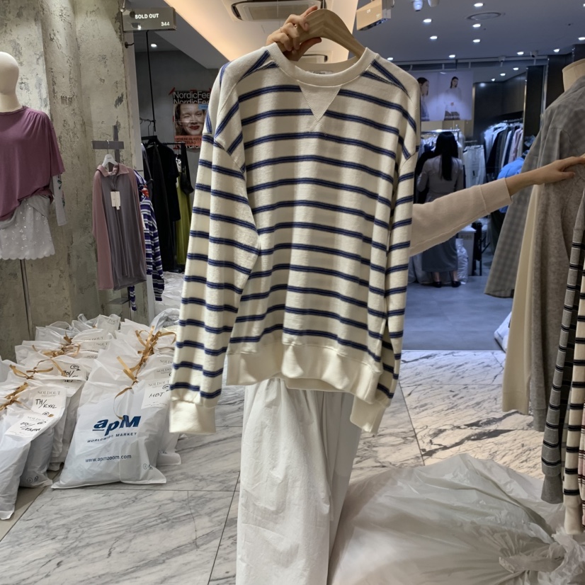 FOREST韓國直郵女士新款時尚推薦熱賣休閑職業26春夏長袖T恤FOREST長袖T恤圖色4