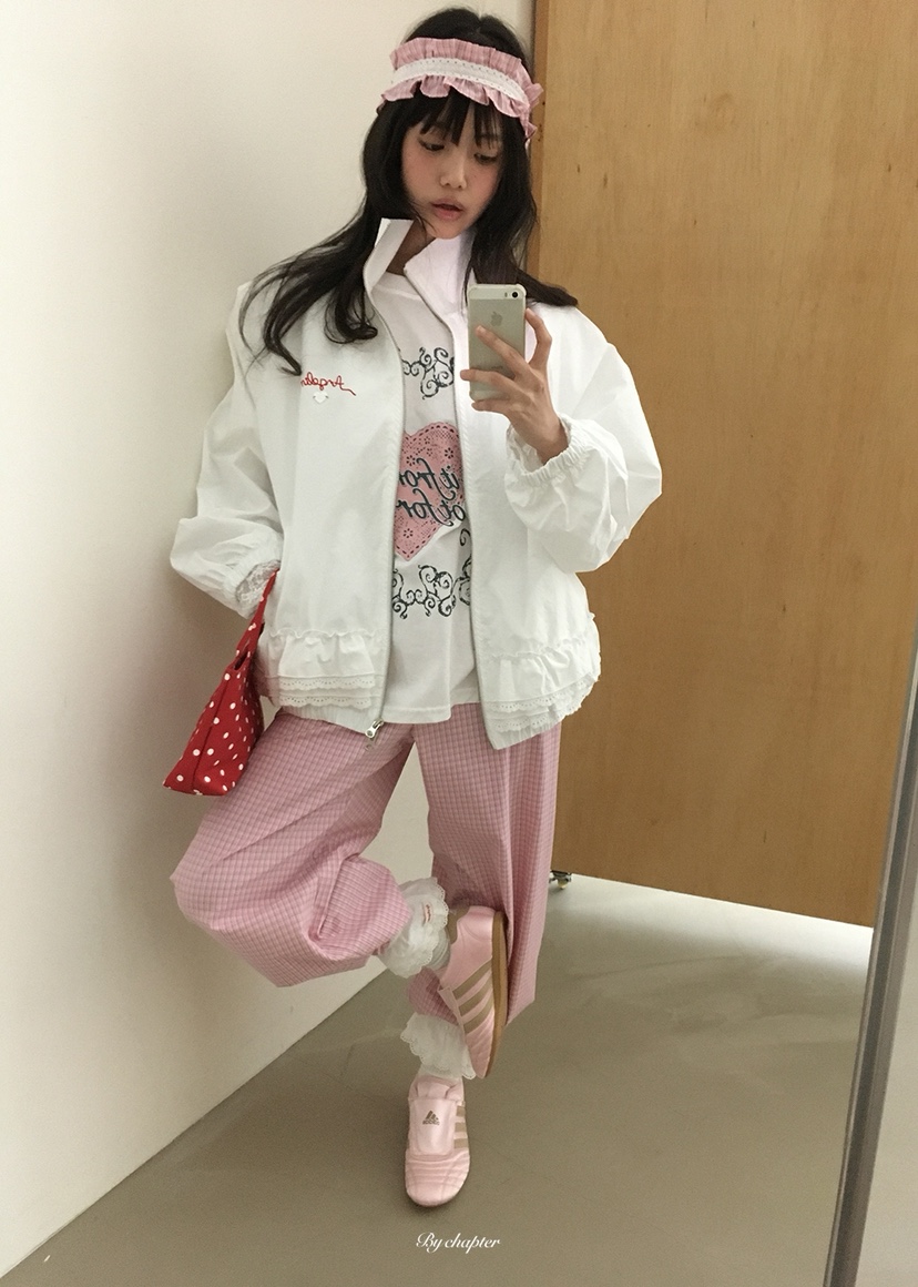 BY CHAPTER韓國直郵實拍女士新款時尚推薦長袖T恤假兩件BY Chapter長袖T恤