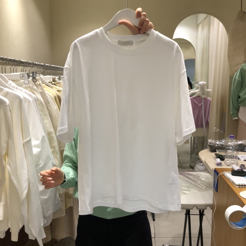 BROCCOLISALAD韓國直郵實拍女裝新款職業休閑人氣熱賣T恤BROCCOLISALADT恤圖色1