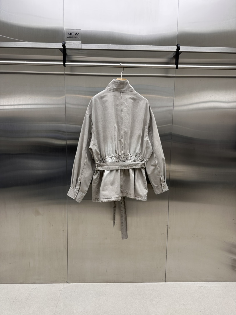 MYDRESS韓國代購女士新品職業休閑26春夏人氣時尚夾克含腰帶MYDRESS夾克