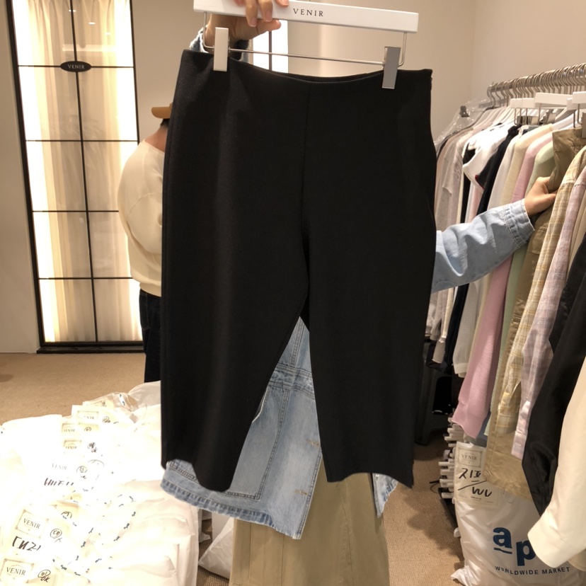 VENIR-a韓國東大門直郵女士新款職業時尚休閑打底褲鯊魚褲VENIR-a打底褲/鯊魚褲圖色1