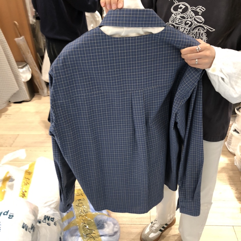 OGI韓國直郵實拍女裝新款時尚人氣26春夏熱賣休閑襯衫蕾絲衫FLat OGI襯衫/蕾絲衫