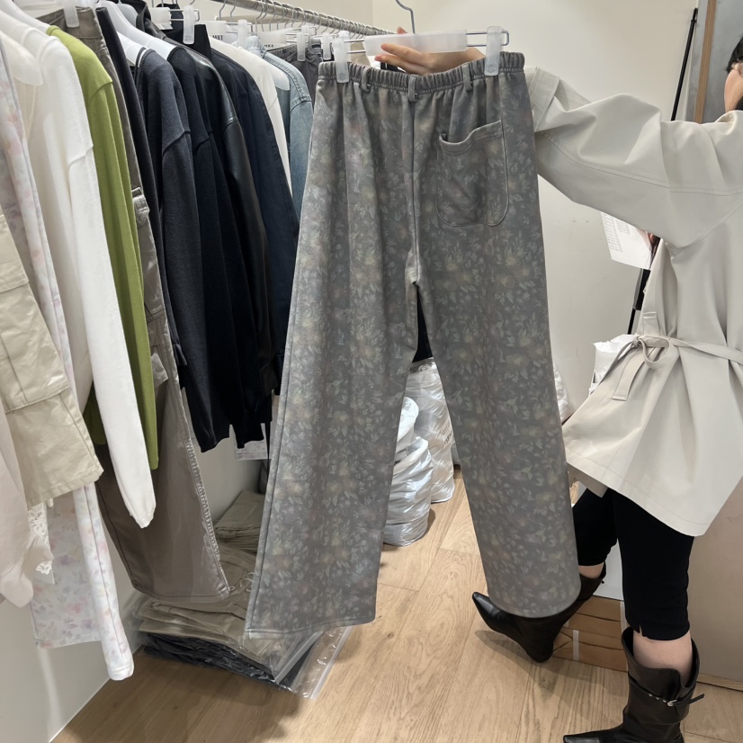 MEET ME韓國直郵實拍女士新品職業26春夏熱賣時尚休閑褲MEET ME休閑褲