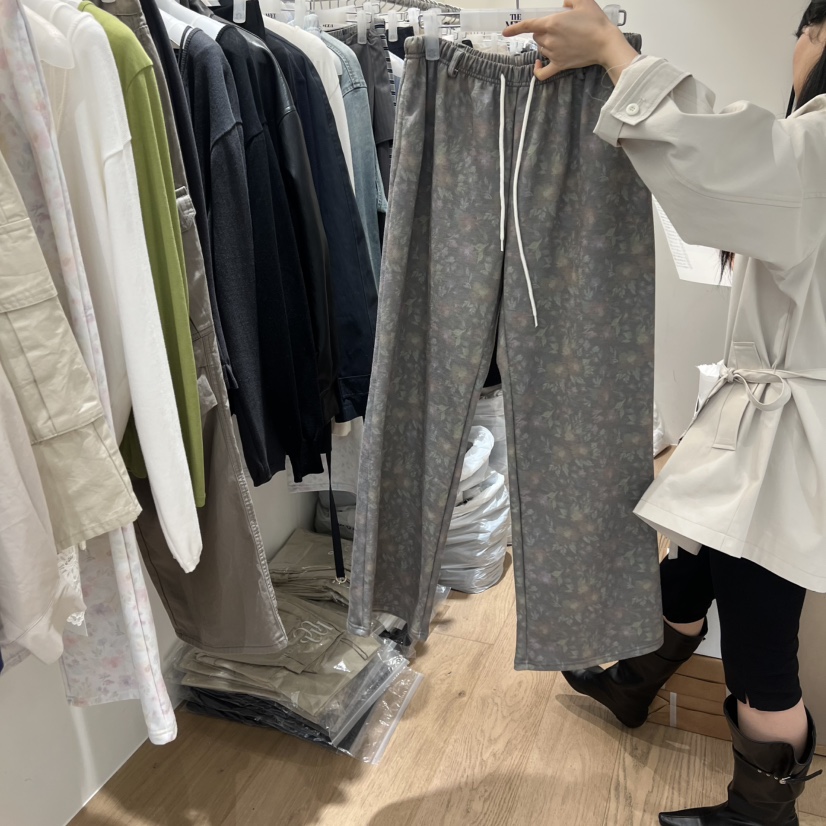 MEET ME韓國直郵實拍女士新品職業26春夏熱賣時尚休閑褲MEET ME休閑褲圖色2