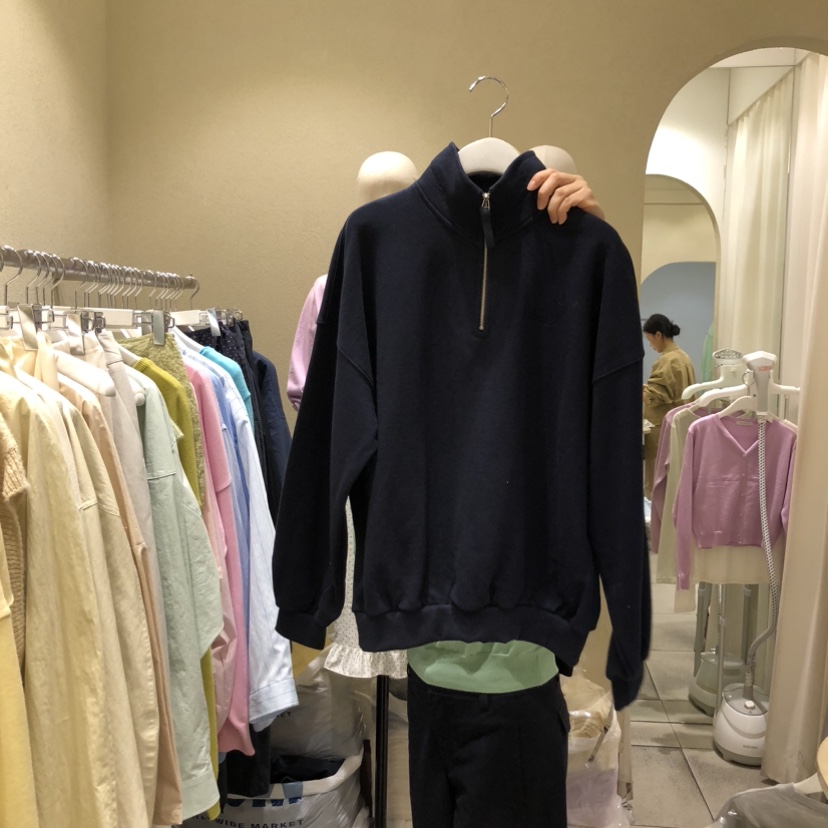 BROCCOLISALAD韓國直郵實拍女裝新款休閑人氣職業時尚衛衣BROCCOLISALAD衛衣圖色2