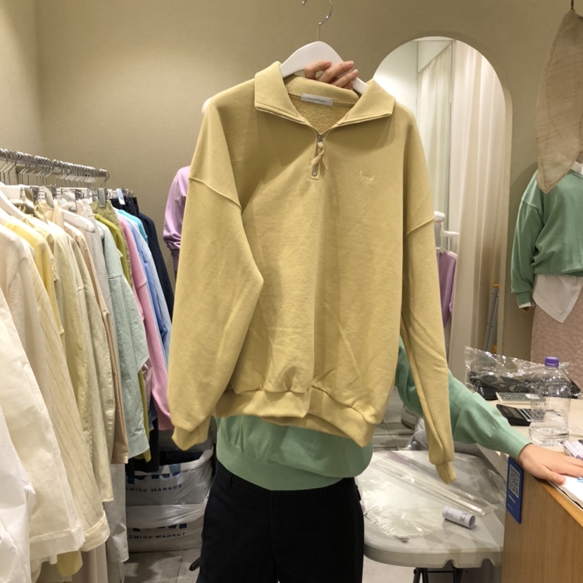 BROCCOLISALAD韓國直郵實拍女裝新款休閑人氣職業時尚衛衣BROCCOLISALAD衛衣圖色3