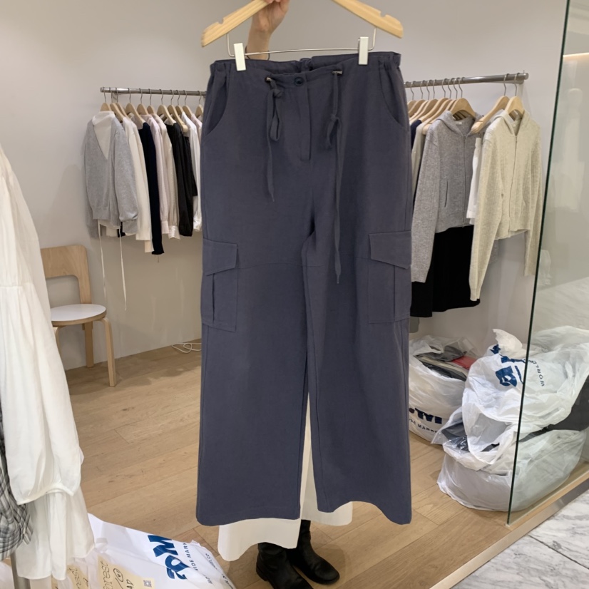 FOREST韓國直郵實拍女士新品26春夏職業推薦時尚休閑褲棉FOREST休閑褲圖色2