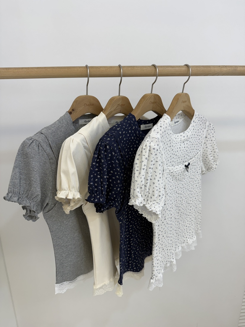 BY CHAPTER韓國代購女士新品推薦人氣職業時尚休閑26春夏T恤BY ChapterT恤