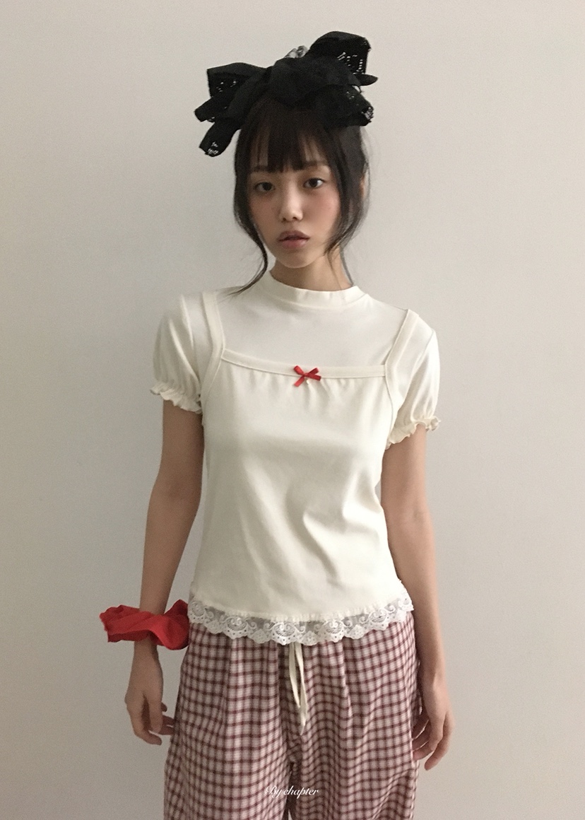 BY CHAPTER韓國代購女士新品推薦人氣職業時尚休閑26春夏T恤BY ChapterT恤