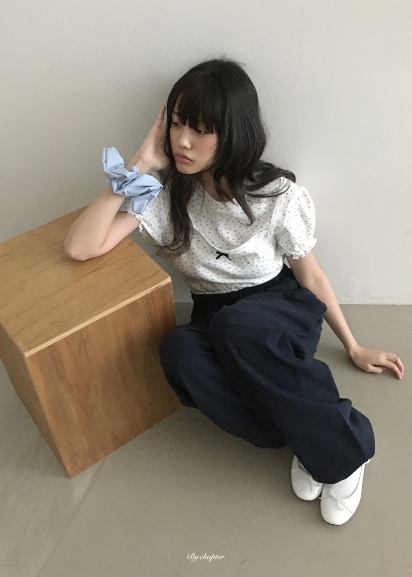 BY CHAPTER韓國代購女士新品推薦人氣職業時尚休閑26春夏T恤BY ChapterT恤