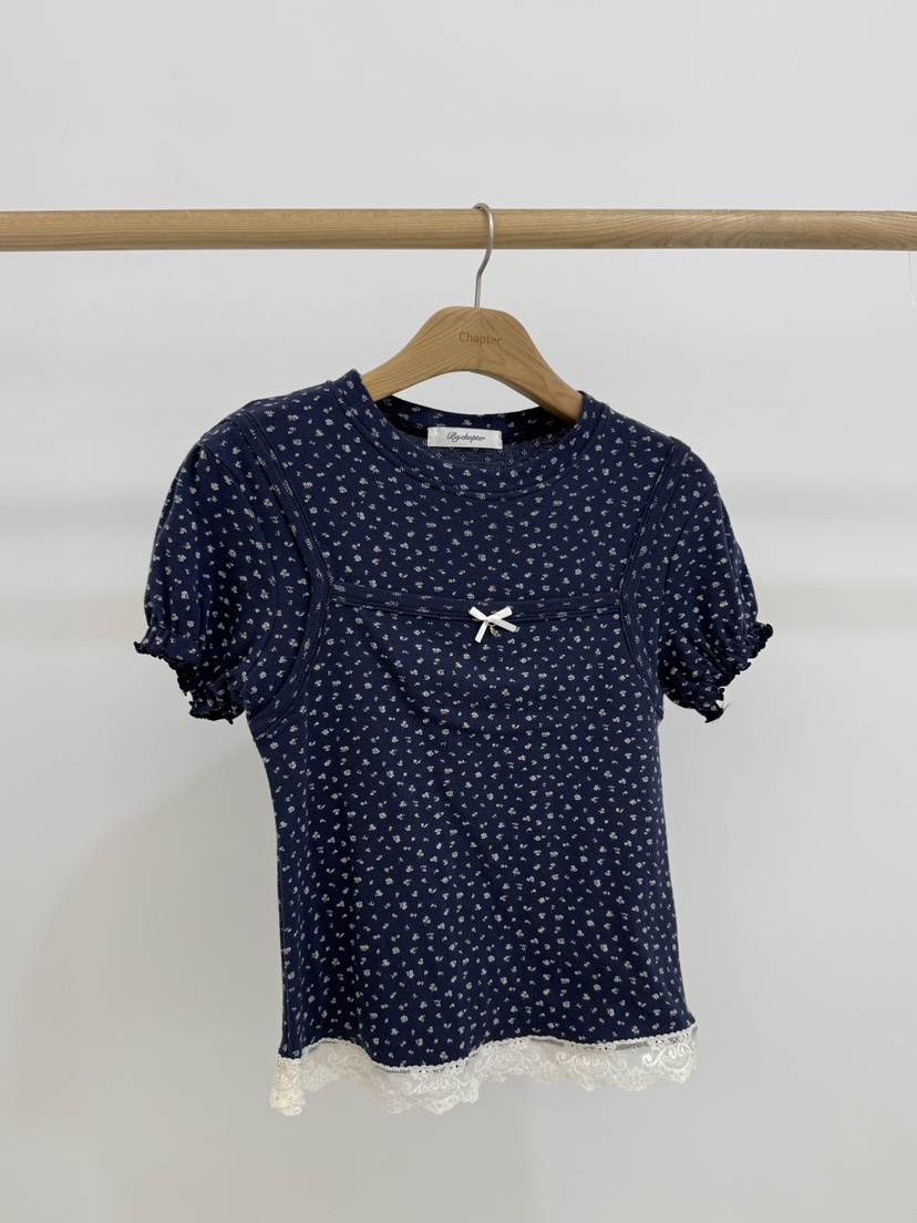 BY CHAPTER韓國代購女士新品推薦人氣職業時尚休閑26春夏T恤BY ChapterT恤圖色2