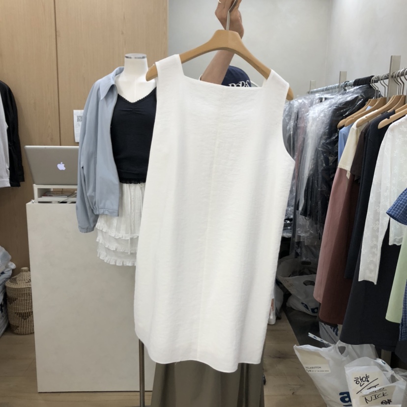 VILLABUTTON韓國直郵實拍女裝新款時尚職業26春夏連衣裙口袋VILLABUTTON連衣裙