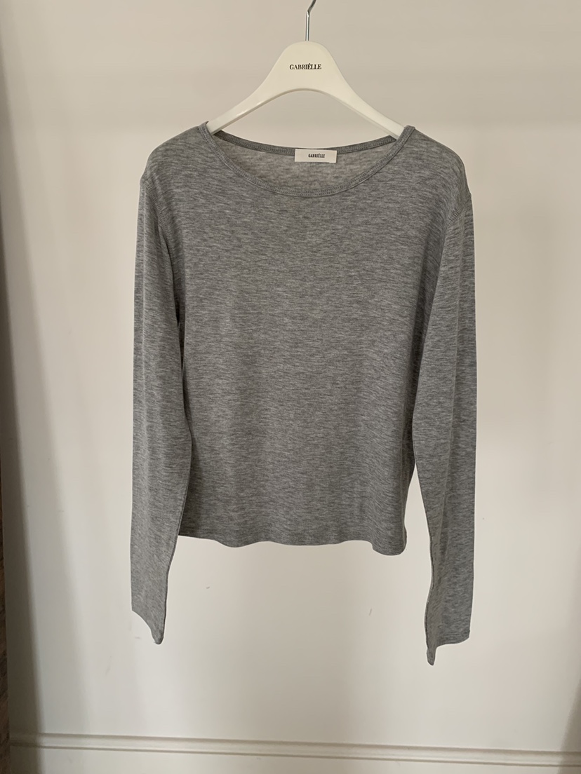 GABRIELLE韓國東大門直郵女士新品熱賣休閑推薦人氣長袖T恤GABRIELLE長袖T恤圖色3