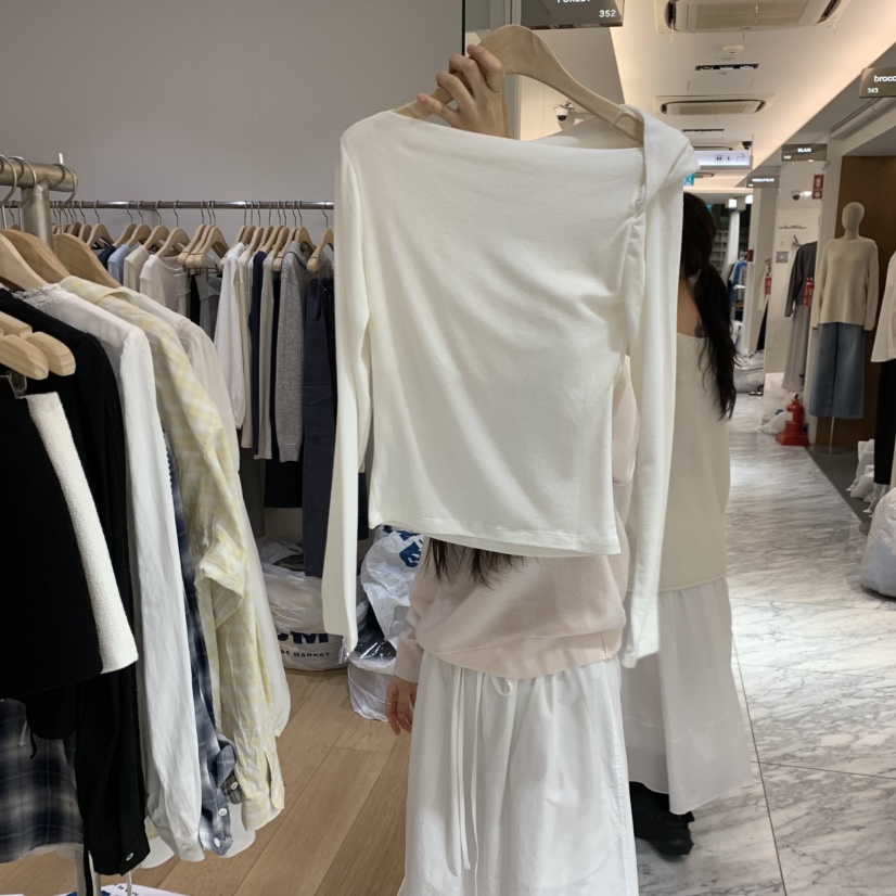 FOREST韓國東大門代購女士新款推薦熱賣時尚26春夏長袖T恤FOREST長袖T恤圖色1