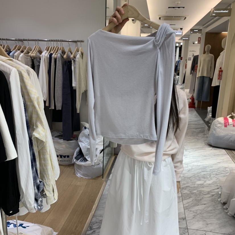 FOREST韓國東大門代購女士新款推薦熱賣時尚26春夏長袖T恤FOREST長袖T恤圖色2