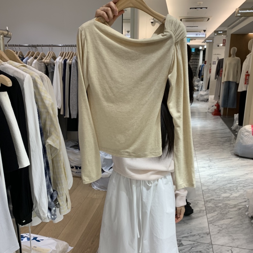 FOREST韓國東大門代購女士新款推薦熱賣時尚26春夏長袖T恤FOREST長袖T恤圖色3