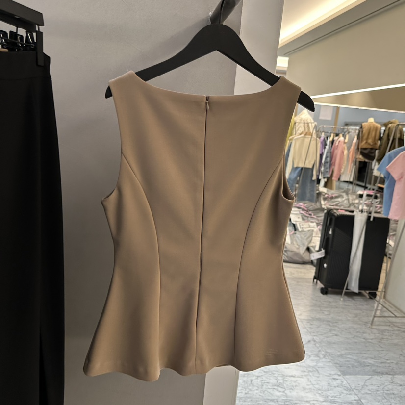 PROJECT WAVE-P韓國代購女裝新品熱賣時尚休閑吊帶背心PROJECT WAVE吊帶/背心