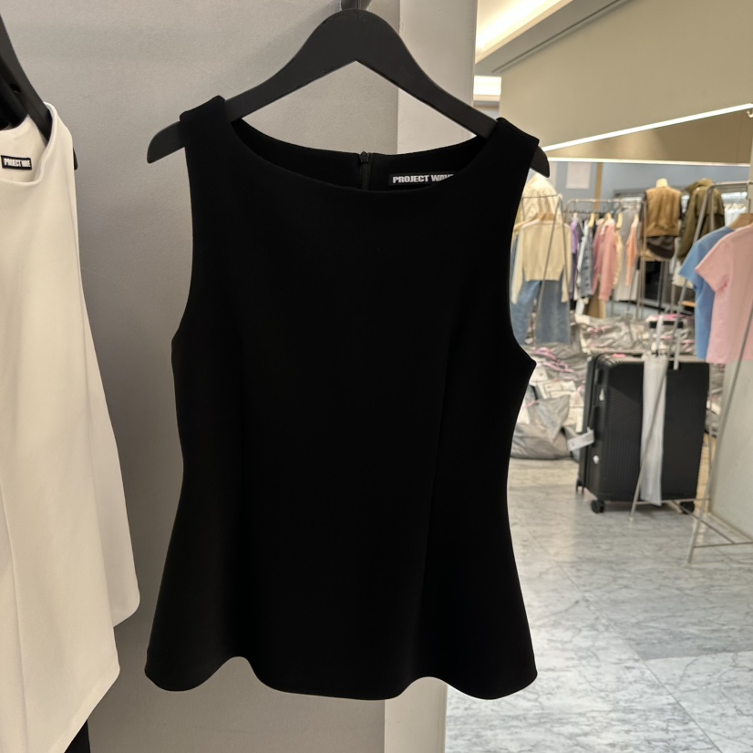 PROJECT WAVE-P韓國代購女裝新品熱賣時尚休閑吊帶背心PROJECT WAVE吊帶/背心圖色3