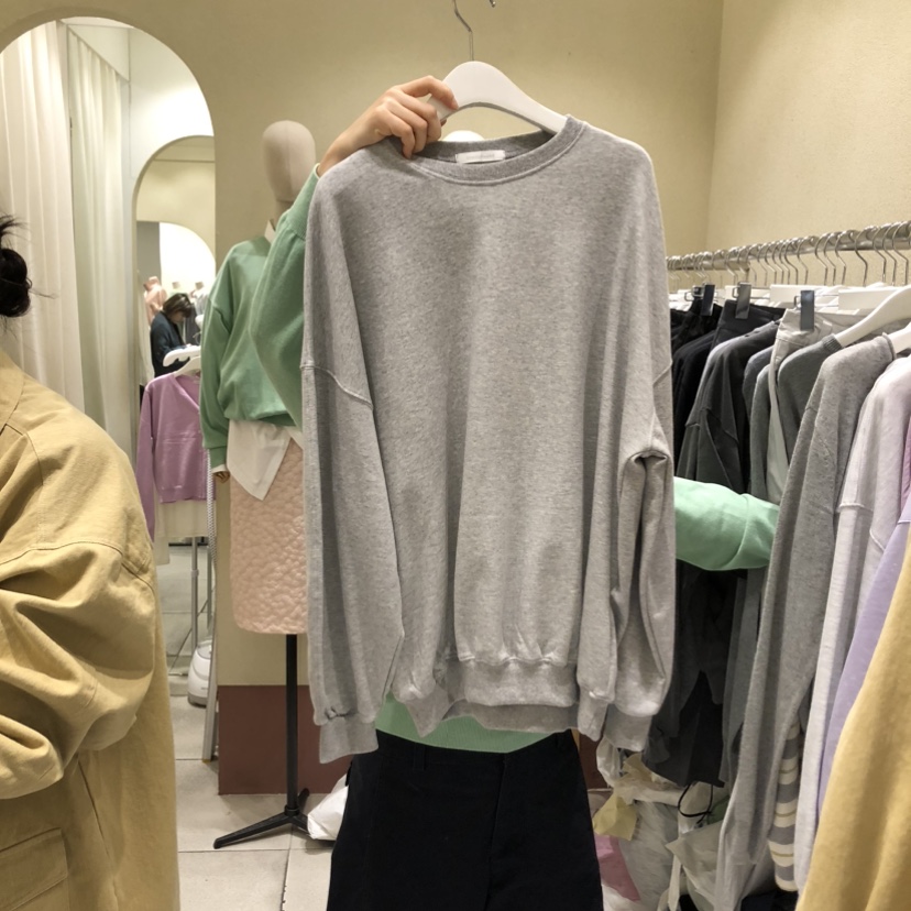 BROCCOLISALAD韓國直郵女裝新品休閑推薦職業時尚26春夏衛衣BROCCOLISALAD衛衣圖色3