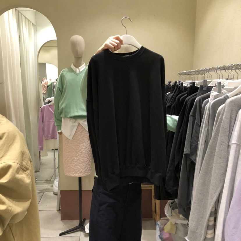 BROCCOLISALAD韓國直郵女裝新品休閑推薦職業時尚26春夏衛衣BROCCOLISALAD衛衣圖色4