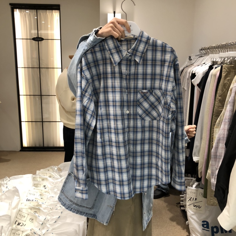 VENIR-a韓國直郵女士新款人氣休閑熱賣推薦時尚襯衫蕾絲衫VENIR-a襯衫/蕾絲衫圖色3