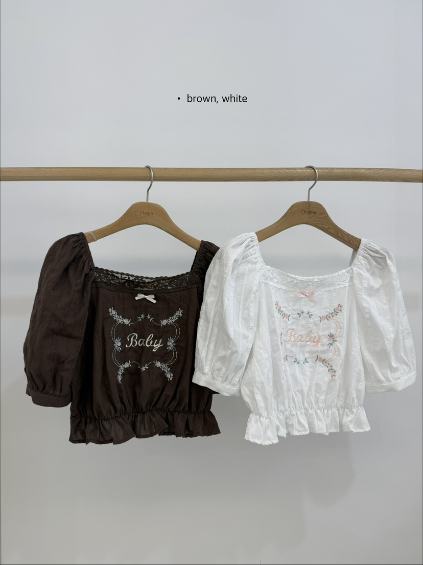 BY CHAPTER韓國東大門代購女裝新品推薦時尚26春夏襯衫蕾絲衫BY Chapter襯衫/蕾絲衫