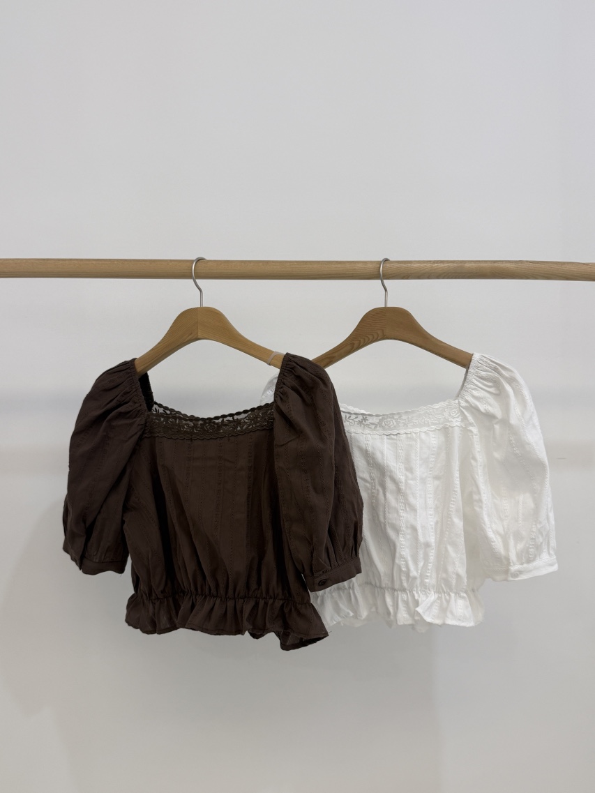 BY CHAPTER韓國東大門代購女裝新品推薦時尚26春夏襯衫蕾絲衫BY Chapter襯衫/蕾絲衫