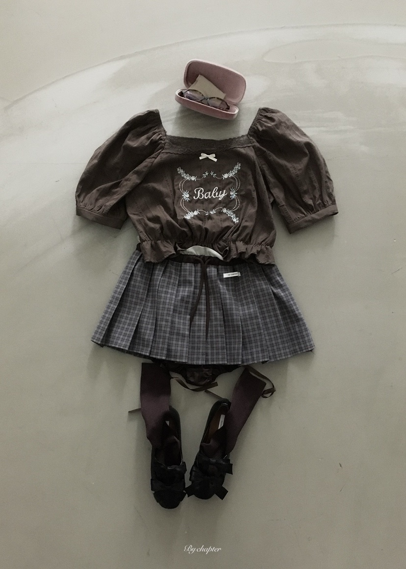 BY CHAPTER韓國東大門代購女裝新品推薦時尚26春夏襯衫蕾絲衫BY Chapter襯衫/蕾絲衫