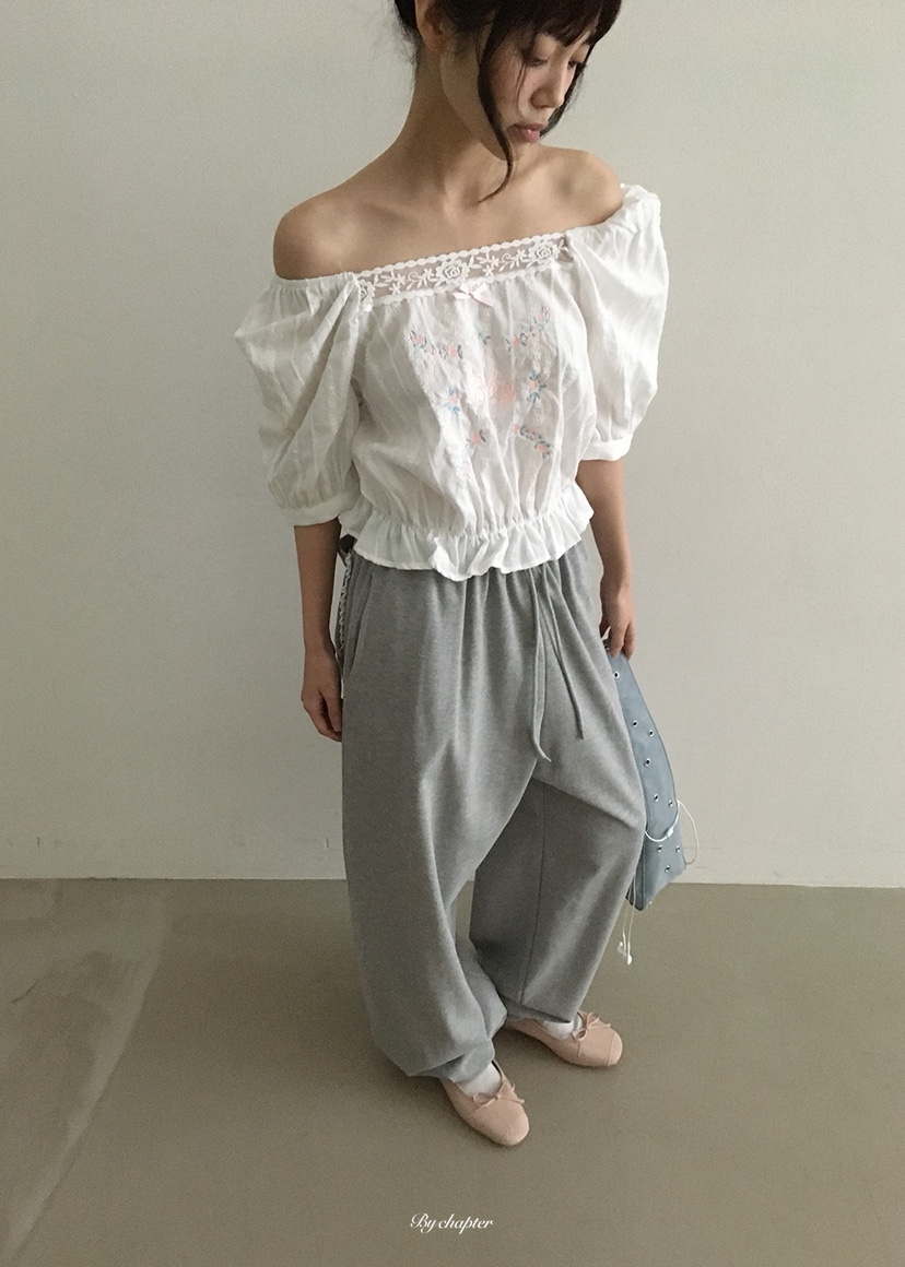 BY CHAPTER韓國東大門代購女裝新品推薦時尚26春夏襯衫蕾絲衫BY Chapter襯衫/蕾絲衫