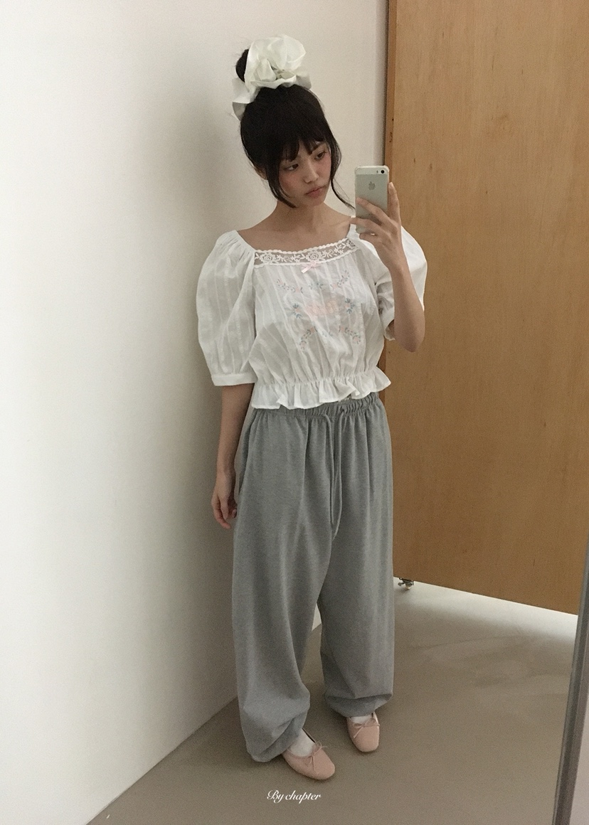 BY CHAPTER韓國東大門代購女裝新品推薦時尚26春夏襯衫蕾絲衫BY Chapter襯衫/蕾絲衫