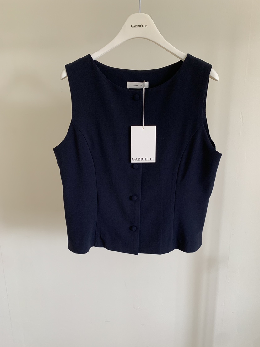 GABRIELLE韓國直郵實拍女裝新品人氣推薦熱賣休閑26春夏馬甲GABRIELLE馬甲圖色3