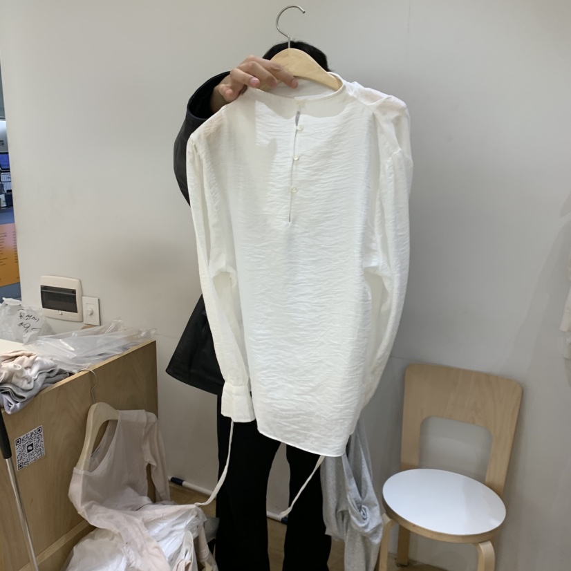 FOREST韓國直郵女士新品熱賣時尚推薦職業休閑襯衫蕾絲衫FOREST襯衫/蕾絲衫