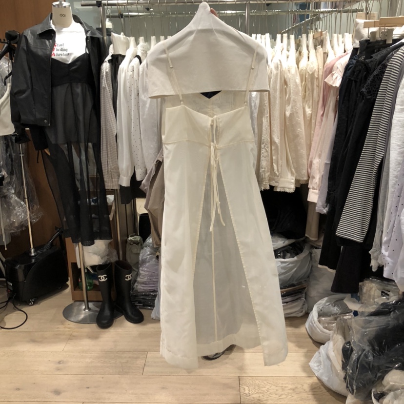 OGI韓國東大門代購女士新品職業熱賣推薦時尚休閑連衣裙透視FLat OGI連衣裙