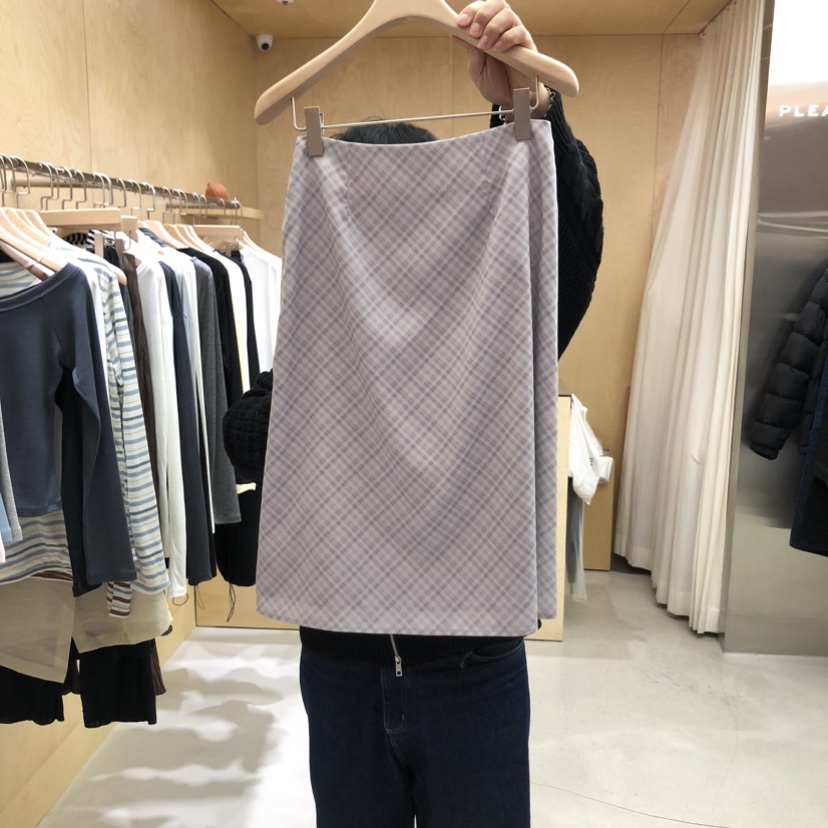 PLEASURE韓國東大門代購女裝新品人氣26春夏半身裙中短裙PLEASURE半身裙/中短裙