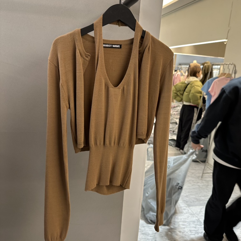 PROJECT WAVE-P韓國直郵實拍女士新品休閑時尚推薦套裝PROJECT WAVE套裝圖色2