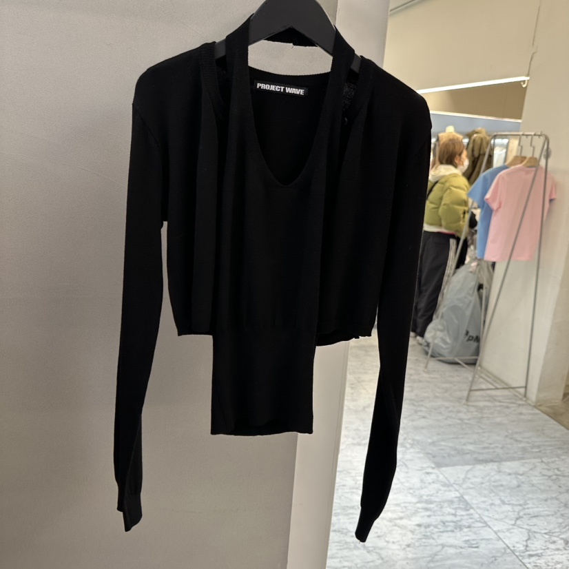 PROJECT WAVE-P韓國直郵實拍女士新品休閑時尚推薦套裝PROJECT WAVE套裝圖色3