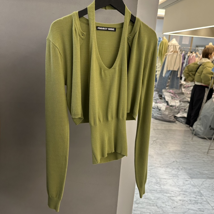 PROJECT WAVE-P韓國直郵實拍女士新品休閑時尚推薦套裝PROJECT WAVE套裝圖色4