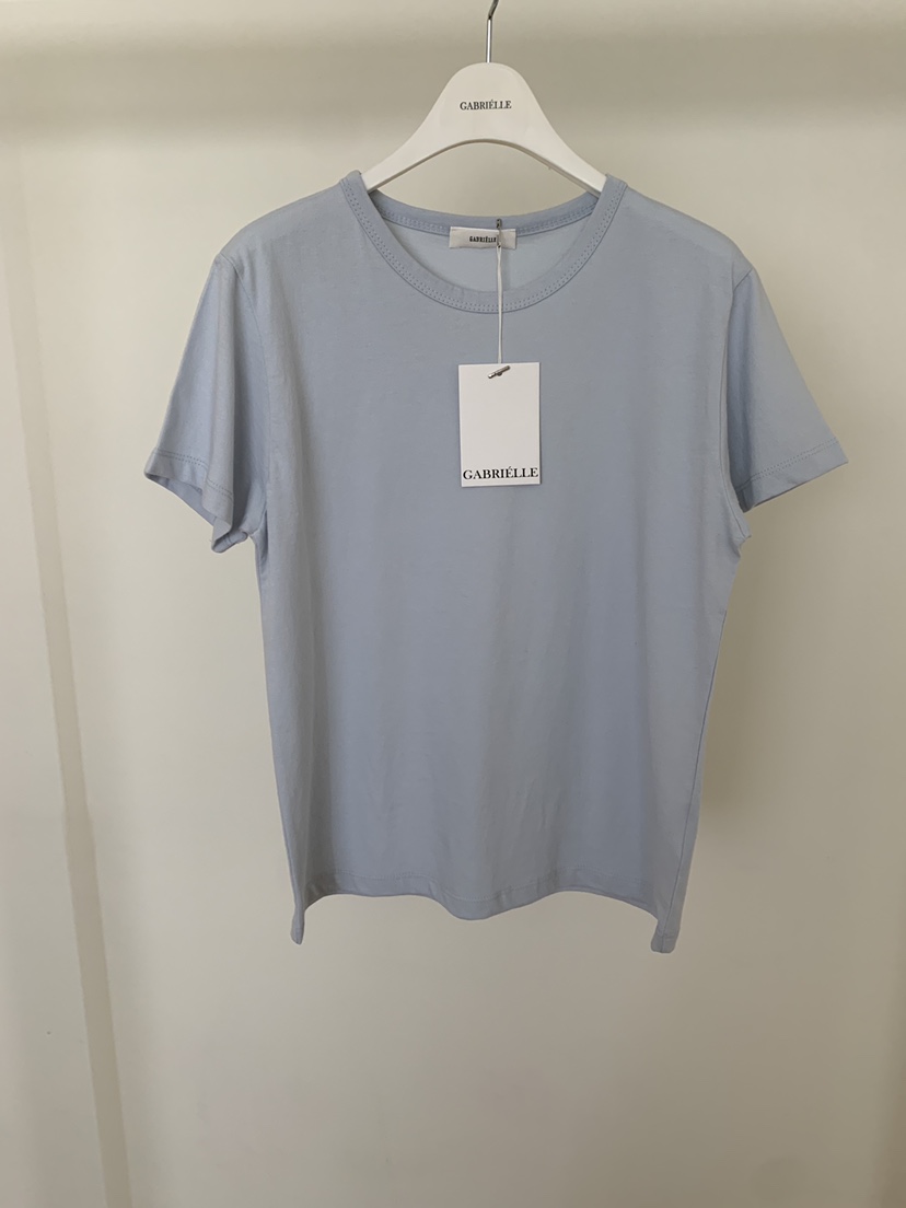 GABRIELLE韓國東大門直郵女裝新款26春夏熱賣推薦人氣T恤GABRIELLET恤圖色4