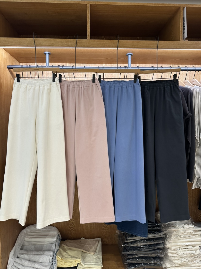HI YANN韓國東大門直郵女裝新品推薦熱賣26春夏職業休閑褲HI YANN休閑褲