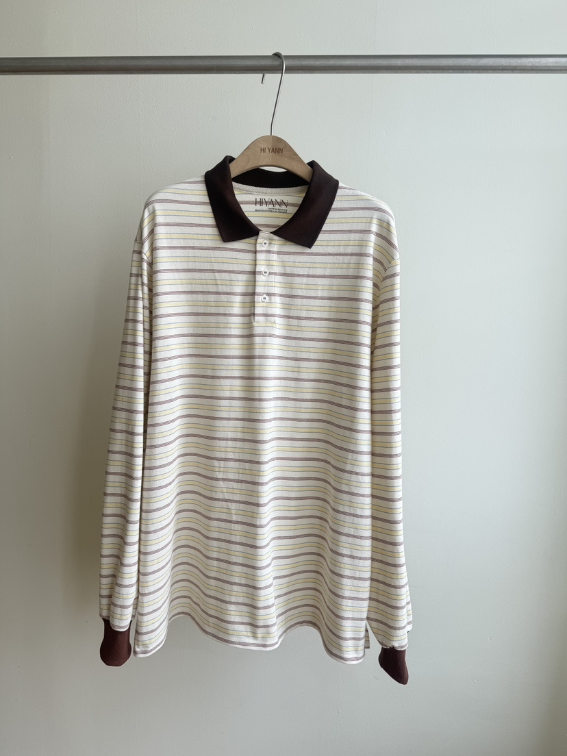 HI YANN韓國直郵女士新品職業時尚人氣26春夏熱賣長袖T恤HI YANN長袖T恤圖色1