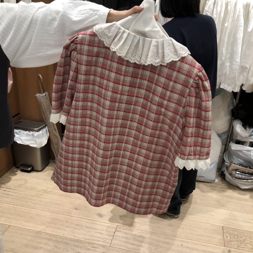 OGI韓國直郵女裝新品推薦職業時尚人氣休閑26春夏襯衫蕾絲衫FLat OGI襯衫/蕾絲衫