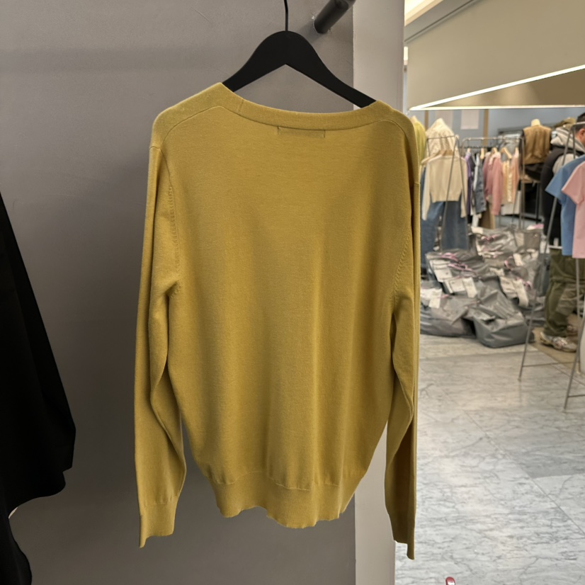 PROJECT WAVE-P韓國代購女士新款26春夏針織衫羊絨開衫PROJECT WAVE針織衫