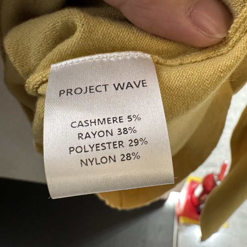 PROJECT WAVE-P韓國代購女士新款26春夏針織衫羊絨開衫PROJECT WAVE針織衫